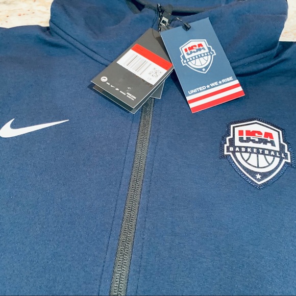Nike USA Olympic Basketball Showtime Hoodie RARE - Picture 2 of 7
